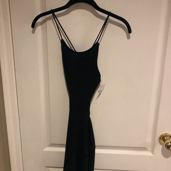 Silence + Noise Strappy Back Cut Out Ribbed Dress - Picture 5 of 6